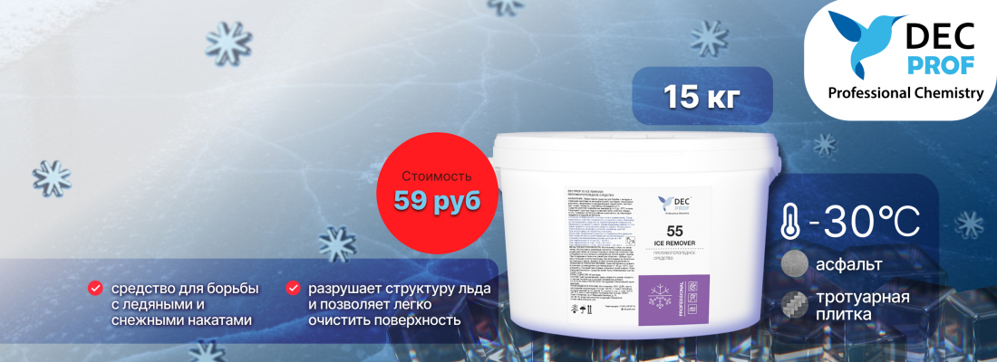 DEC PROF 55 ICE REMOVER