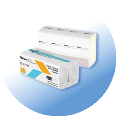 Бумажные полотенца в пачках