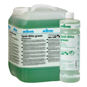 Spul-Blitz green / пенное ср-во для мытья посуды с усилителем блеска, концентрат