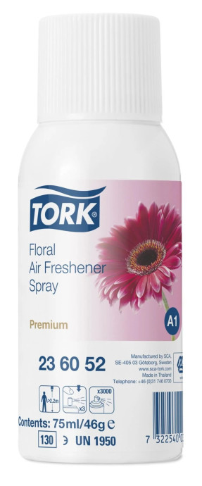 Аэрозольный освежитель воздуха Tork, цветочный аромат