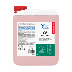 DEC PROF 05 BRILLIANT, ополаскиватель для ПММ, 5л