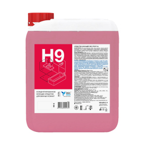 DEC PROF H9 Концентрированное моющее средство для ванных комнат, 5л