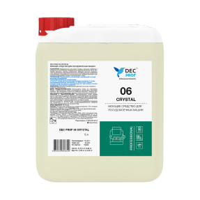 DEC PROF 06 CRYSTAL, моющее ср-во для посудомоечных машин, 5л