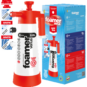 KWAZAR. Пеногенератор Venus Acid Line Foamer 2L