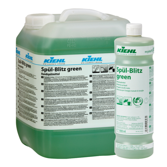 Spul-Blitz green / пенное ср-во для мытья посуды с усилителем блеска, концентрат
