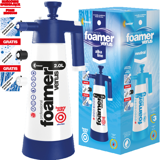 KWAZAR. Пеногенератор Venus Alka Line Foamer 2L