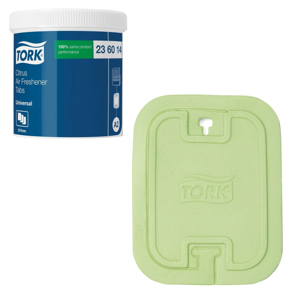 Твердый освежитель воздуха Tork, цитрусовый аромат