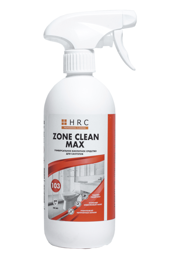 Универсальное кислотное средство «Zone Clean MAX» 500 мл