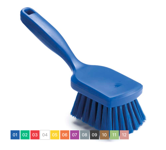 Щетка с короткой ручкой мягкая, 245 мм